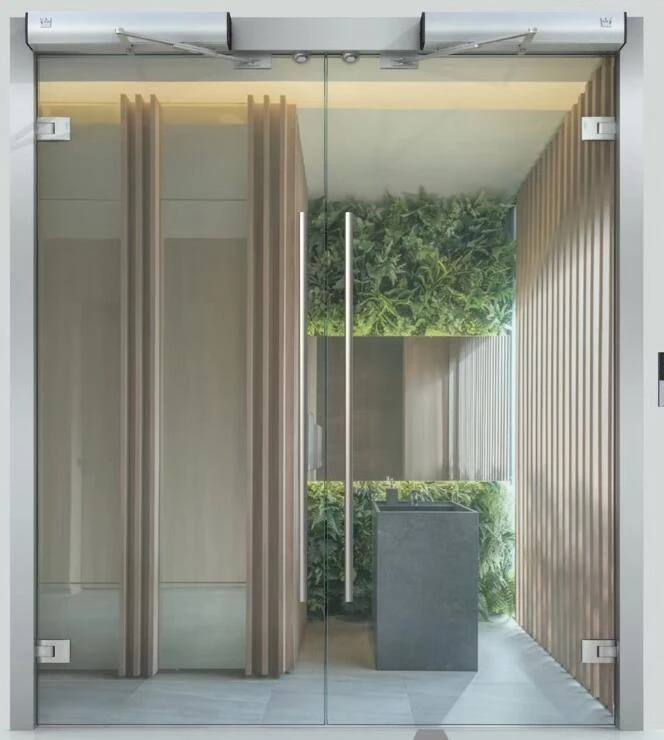 1093.1830 swing frameless glass door
